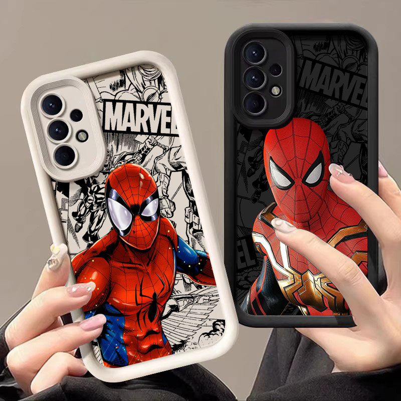 Samsung Galaxy A55 - Capa Protetora Marvel Super-Herói Homem-Aranha para