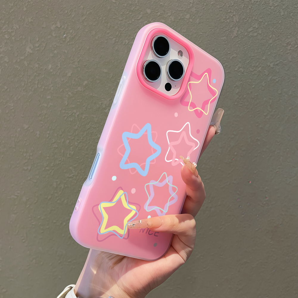 Samsung Galaxy A55 - Capa de Celular Kawaii com Contornos