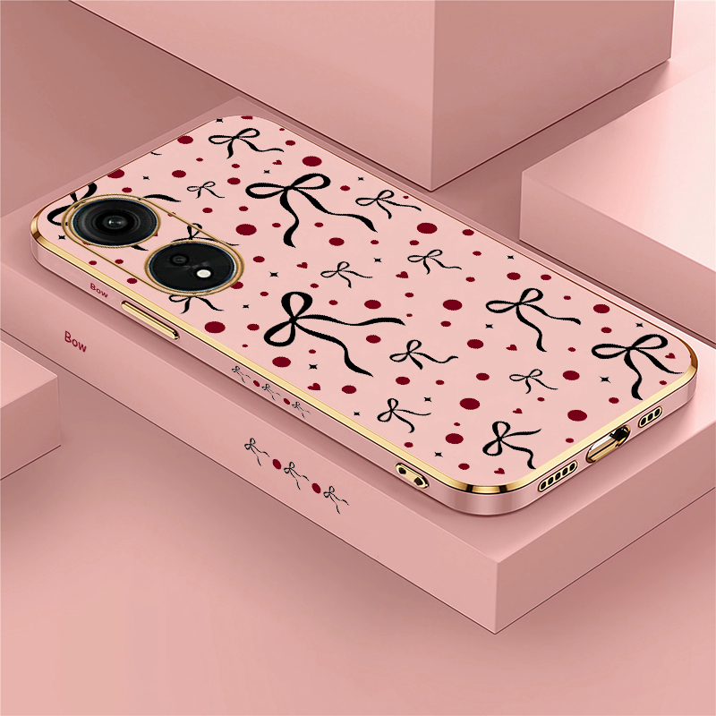 Oppo A78 - Capa com Design de Borboleta para