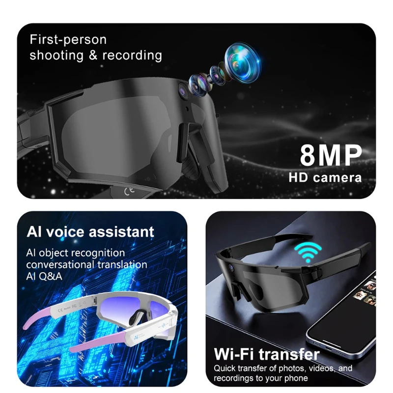Óculos Inteligentes OnePlus AI - Smart Glasses Lens avaliação e preço