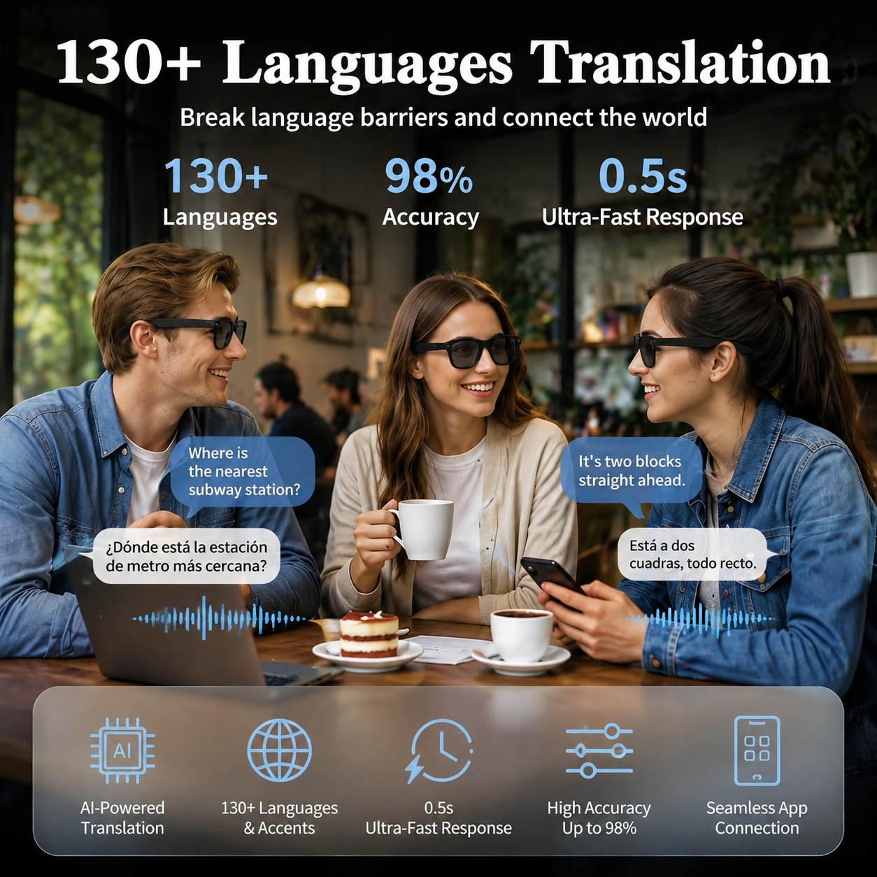Óculos Inteligentes AI 2026 co - Smart Glasses Lens avaliação e preço